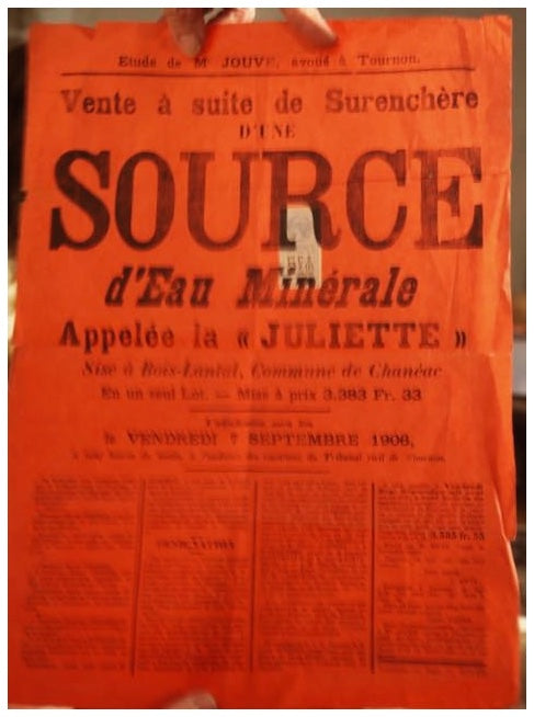 la belle eau du bois Lantal  reportage en Ardèche Mai 2025